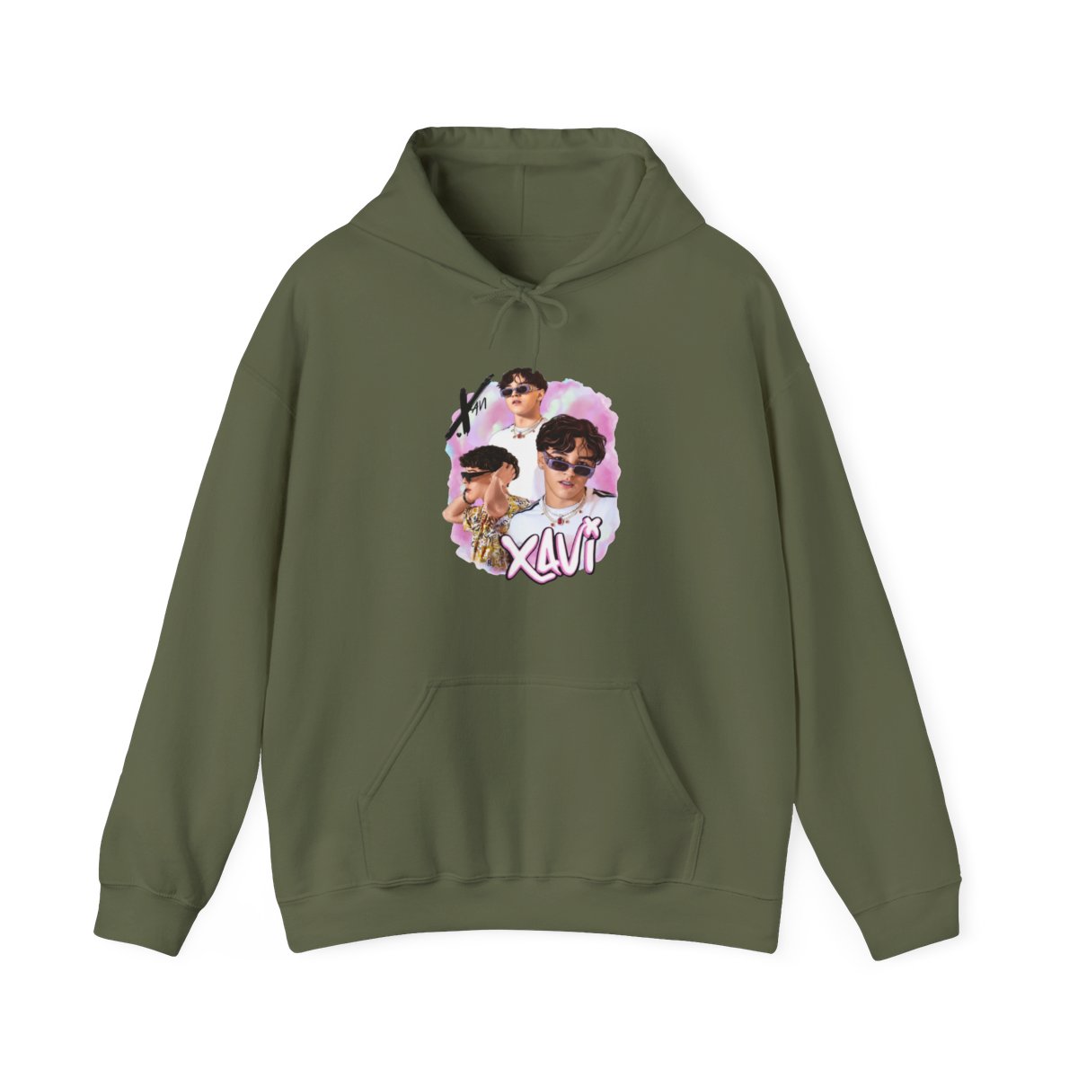 Xavi Regional Mexican Hoodie, Latin Music Star For Cricut Hoodie, Shirt Diy Projects, Sweater Pullover Tee Fit Cotton - alternate angle 4, merchandise